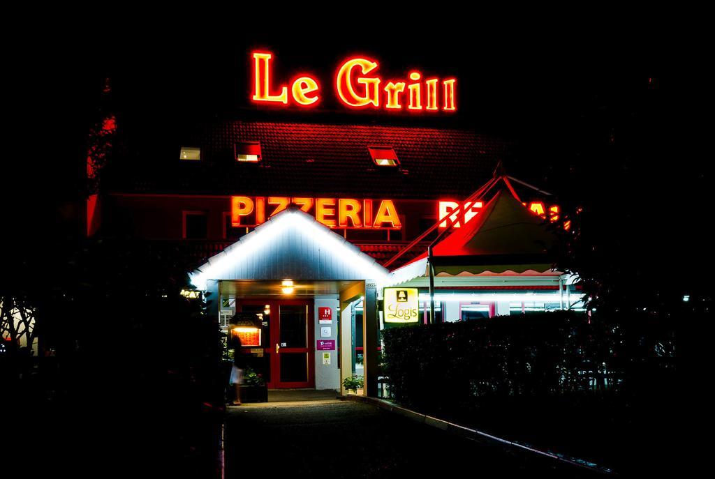 Logis Hotel Lons-Le-Saunier - Restaurant Le Grill Экстерьер фото